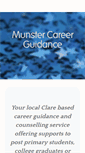 Mobile Screenshot of munstercareerguidance.com